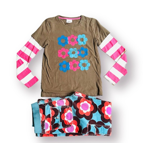 Mini Boden Floral Outfit Size 11-12 Years